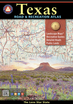 Spiral-bound Texas Road & Recreation Atlas Book