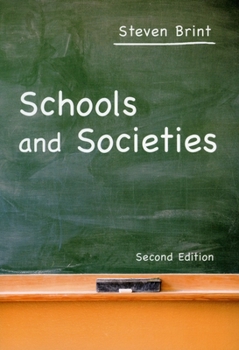 Paperback Schools and Societies: Second Edition Book