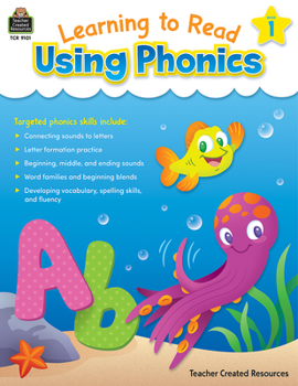 Paperback Learning to Read Using Phonics (Book 1) Book