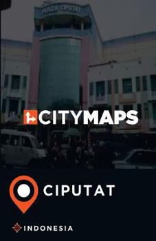 Paperback City Maps Ciputat Indonesia Book