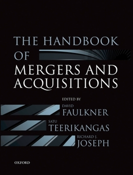 Hardcover The Handbook of Mergers and Acquisitions Book