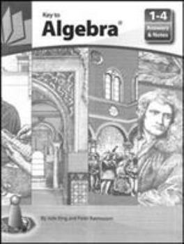 Spiral-bound Key to Algebra, Books 1-4, Answers and Notes Book