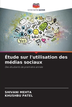 Paperback Étude sur l'utilisation des médias sociaux [French] Book