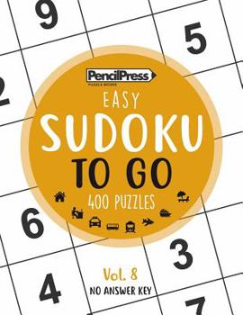 SUDOKU TO GO (400 Puzzles, easy): Sudoku Puzzle Books for adults