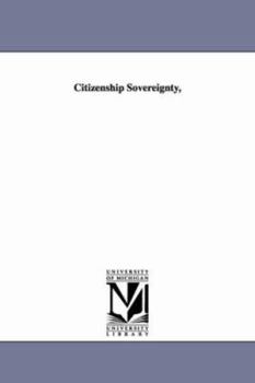 Paperback Citizenship Sovereignty, Book