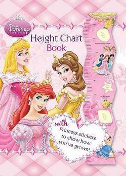 Paperback Disney Height Chart: Princess Book