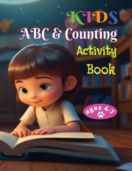 Paperback Kids ABC & Counting Activity Book Ages 4-7 Book