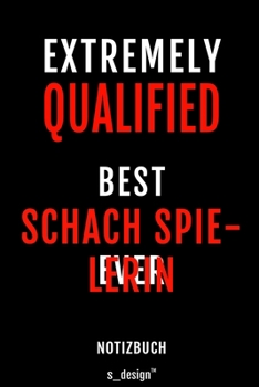 Notizbuch für Schach Spielerin: Originelle Geschenk-Idee [120 Seiten gepunktet Punkte-Raster blanko Papier] (German Edition)