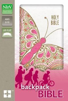 Paperback Nirv, Backpack Bible, Flexcover, Pink Butterfly Book