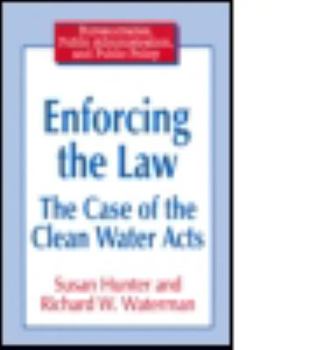Hardcover Enforcing the Law: Case of the Clean Water Acts Book