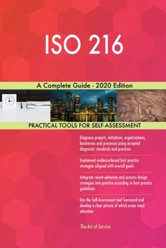 Paperback ISO 216 A Complete Guide - 2020 Edition Book