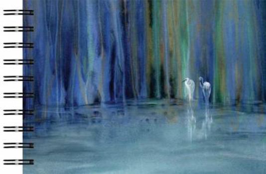 Hardcover Two Egrets Blank Journal & Sketch Book