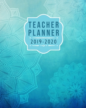 Paperback 2019-2020 Teacher Planner: 11 Months Teacher Lesson Planner, 8x10 inch Book