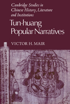 Hardcover Tun-Huang Popular Narratives Book