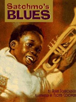 Hardcover Satchmo's Blues Book