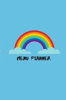 Paperback Menu Planner: 52 Week Meal Prep and Planning Grocery List Journal 6x9 Notebook Book