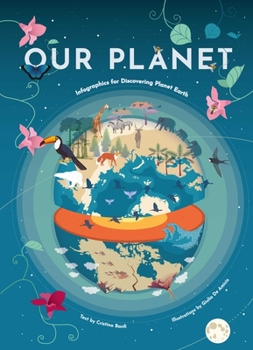 Hardcover Our Planet: Infographics for Discovering Planet Earth (Geography Earth Facts for Kids, Nature & How It Works, Earth Sciences, Eart Book
