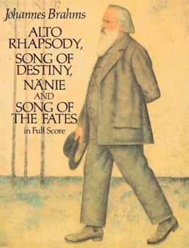 Paperback Alto Rhapsody, Song of Destiny, N?nie and Song of the Fates in Full Score Book