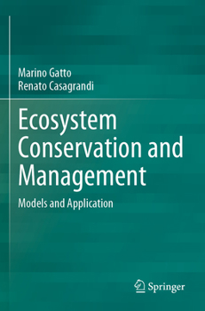 Paperback Ecosystem Conservation and Management: Models and Application Book