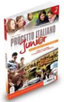 Paperback Progetto Italiano Junior: Libro + Quaderno + CD-Audio (Livello A2) (Italian Edition) [Polish] Book