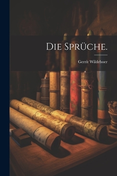 Paperback Die Sprüche. [German] Book