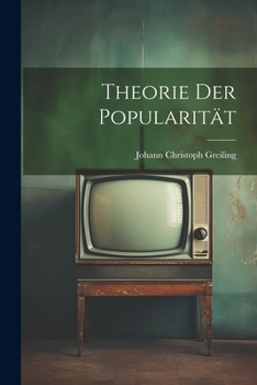 Paperback Theorie der Popularität [German] Book