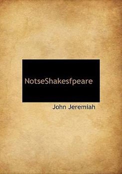 Hardcover Notseshakesfpeare Book