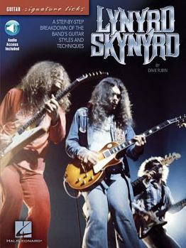 Paperback Lynyrd Skynyrd a Step-By-Step Breakdown of the Band's Guitar Styles and Techniques Book/Online Audio [With CD] Book