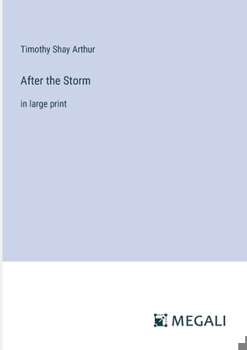 Paperback After the Storm: in large print Book