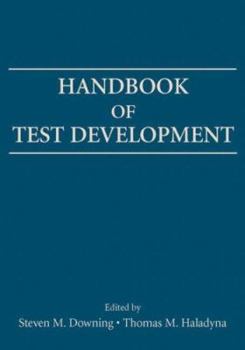 Paperback Handbook of Test Development Book