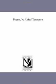 Paperback Poems, by Alfred Tennyson. Vol. 1 Book