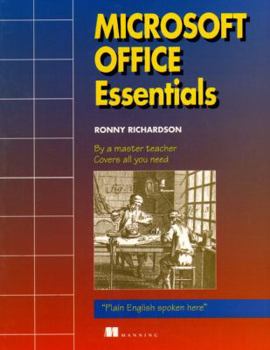 Paperback Microsoft Office Essentials Book