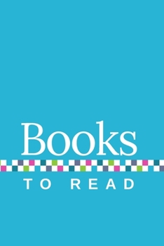 Paperback Books to Read: A Journal to Track Your TBR, with Sky Blue Cover Book