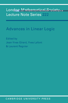 Paperback Advances in Linear Logic Book