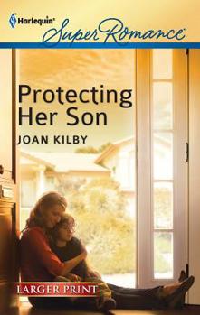 Mass Market Paperback Protecting Her Son [Large Print] Book