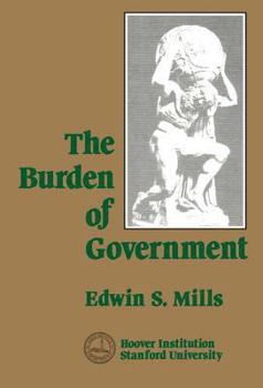 Hardcover Burden of Government Book