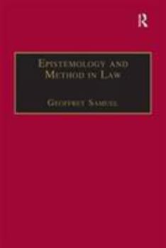 Hardcover Epistemology and Method in Law Book