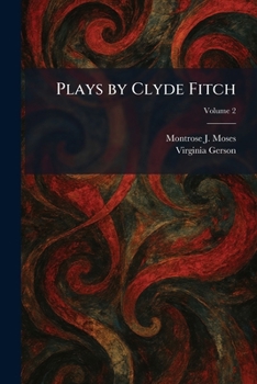 Paperback Plays by Clyde Fitch Book