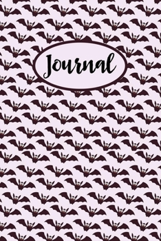 Bat Journal: Lined Notebook To Write In, Bat Notebook For Work Or Home, Bat Themed Gifts For Friends Or Coworker.