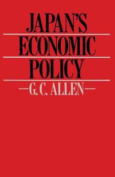 Paperback Japan's Economic Policy Book