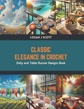 Paperback Classic Elegance in Crochet: Doily and Table Runner Designs Book