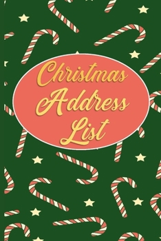 Christmas Address List: Six Year Holiday Mailings Tracker and Address Book