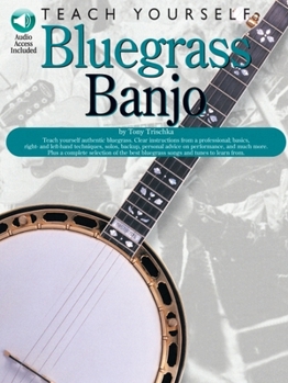 Paperback Teach Yourself Bluegrass Banjo Book/Online Audio [With CD] Book
