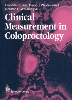 Paperback Clinical Measurement in Coloproctology Book