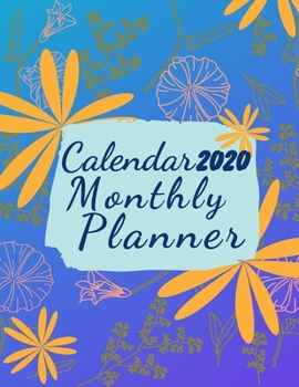 Calendar 2020 Monthly Planner: Small Planner Calendar, Weekly & Monthly View Planner, Organizer & Diary 24-Month Calendar Notes and Phone book, U.S. Holidays, Hand Lettering Notebook