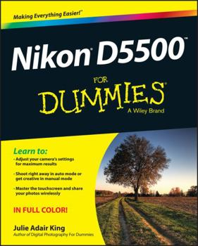 Paperback Nikon D5500 for Dummies Book