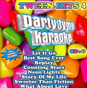 Music - CD Party Tyme Karaoke - Tween Hits 4 (8+8 Song CD+G) Book