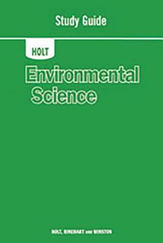 Paperback Holt Environmental Science: Study Guide Book