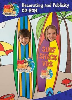 CD-ROM Vacation Bible School (VBS) 2016 Surf Shack Decorating and Publicity CD-ROM: Catch the Wave of God's Amazing Love Book