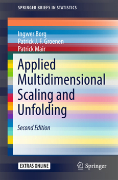 Paperback Applied Multidimensional Scaling and Unfolding Book
